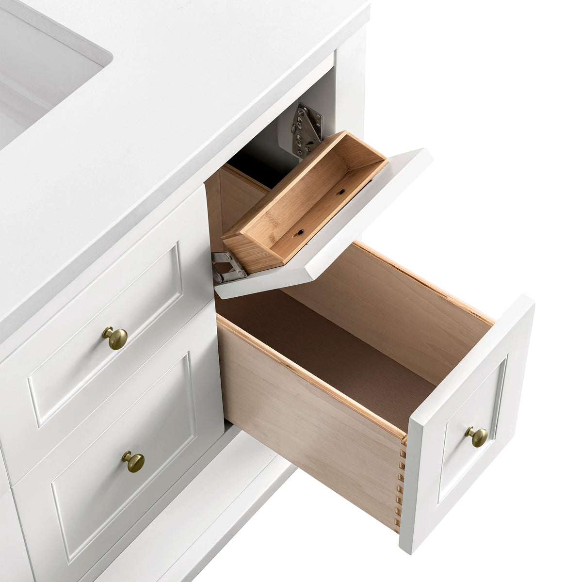 Breckenridge 36" Single Vanity Cabinet, Bright White, view 9