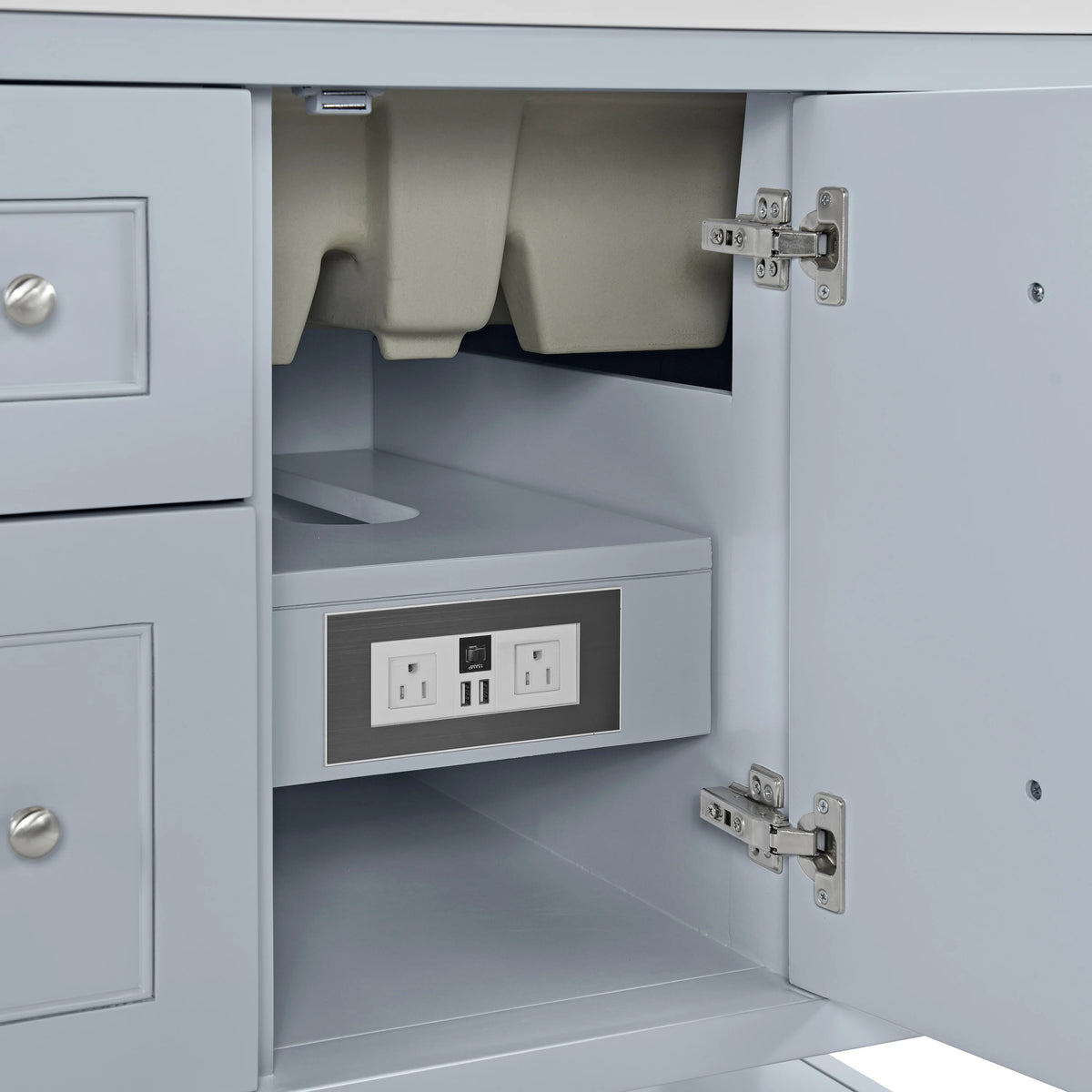 Breckenridge 36" Single Vanity, Serenity Blue, view 6