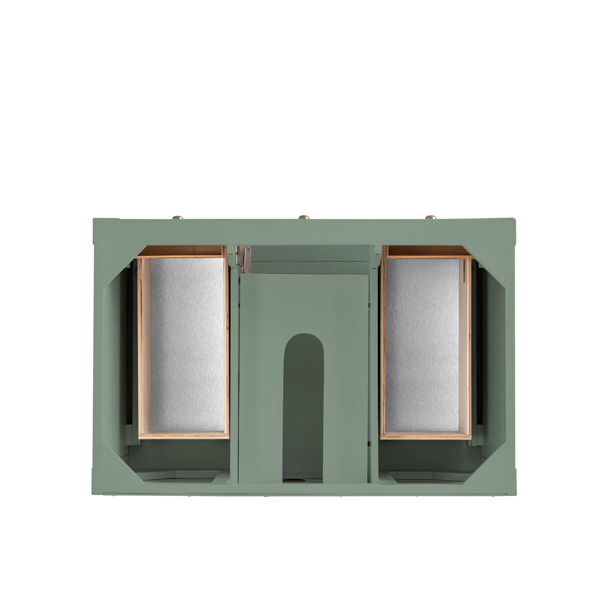 Breckenridge 36" Single Vanity Cabinet, Smokey Celadon, view 4