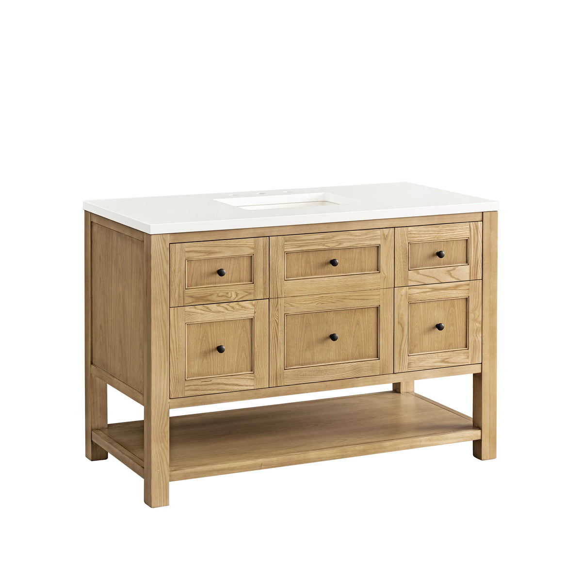 Breckenridge 48" Single Vanity Cabinet, Light Natural Oak, view 5
