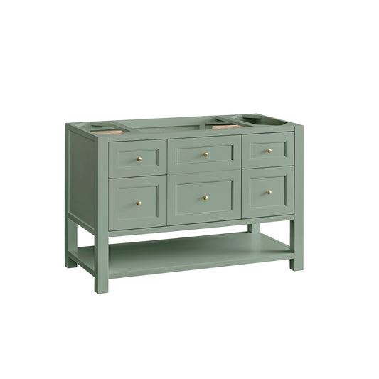 Breckenridge 48" Single Vanity Cabinet, Smokey Celadon