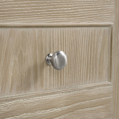 Breckenridge 60" Double Vanity, Whitewashed Oak, view 7
