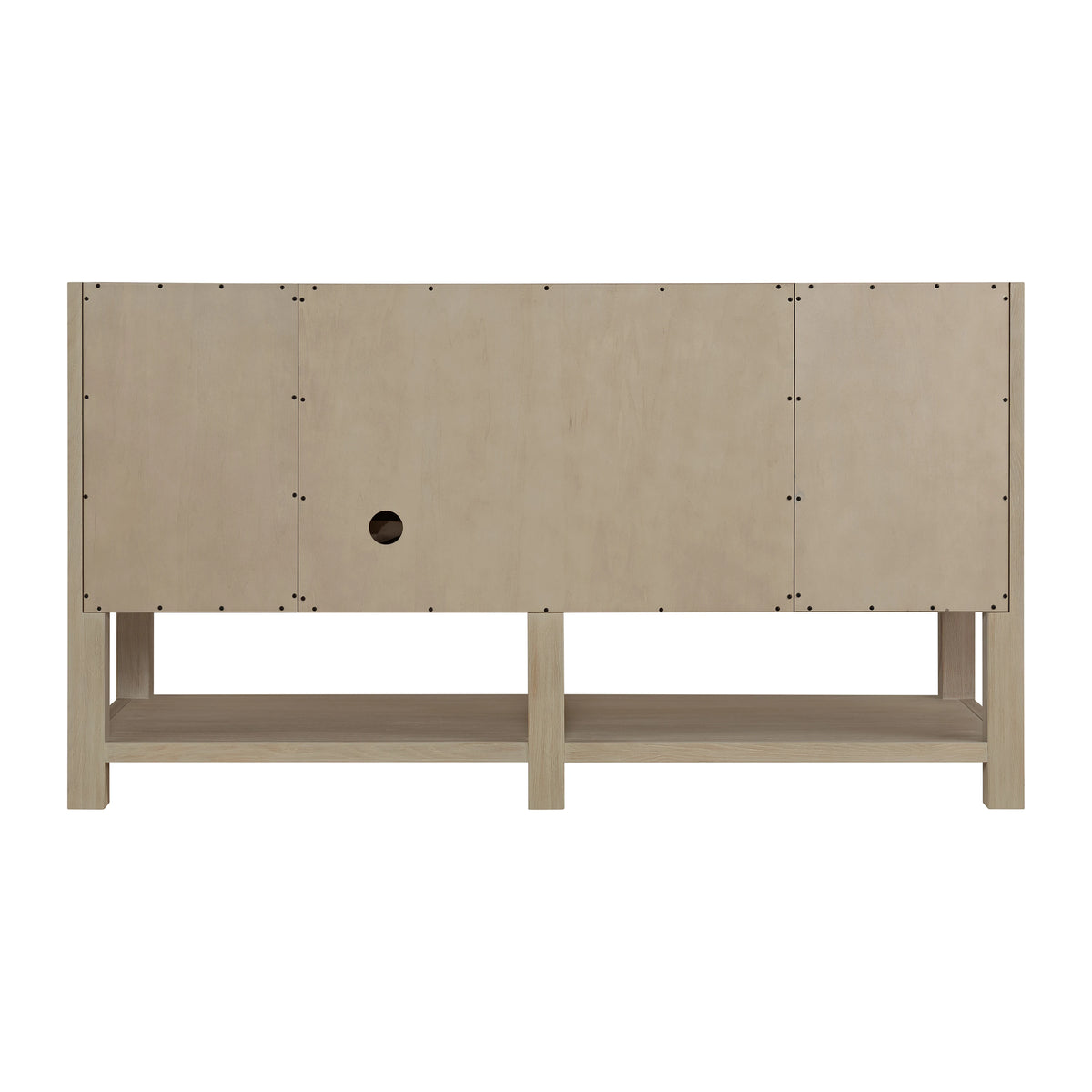 Breckenridge 60" Single Vanity, Whitewashed Oak, view 4