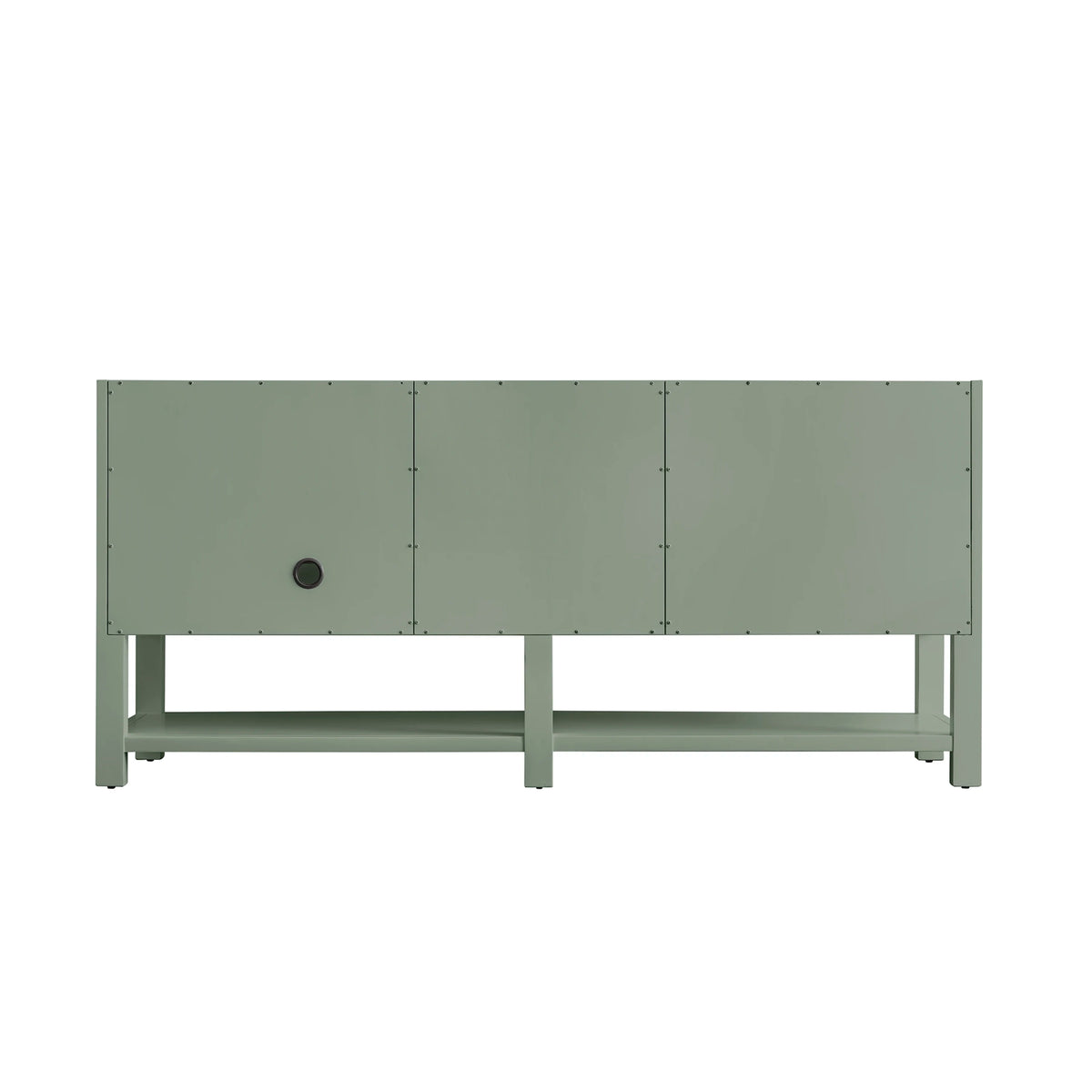 Breckenridge 72" Double Vanity Base Only, Smokey Celadon, view 7