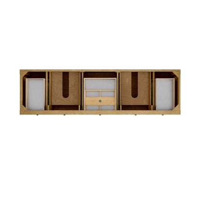 Renovate for Less Atlanta Breckenridge 84" Double Vanity Cabinet, Light Natural Oak, view 2