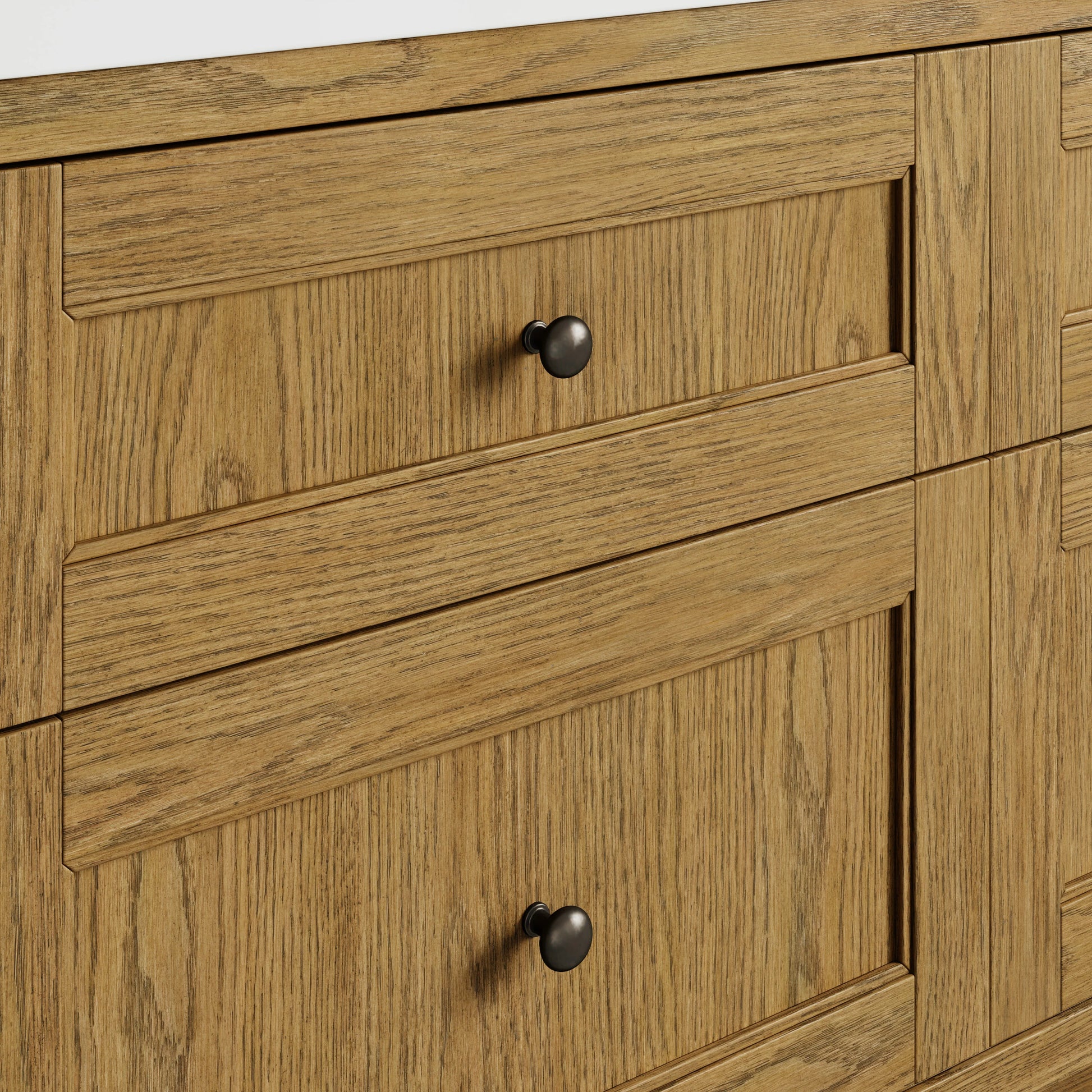 Renovate for Less Atlanta Breckenridge 84" Double Vanity Cabinet, Light Natural Oak, view 5