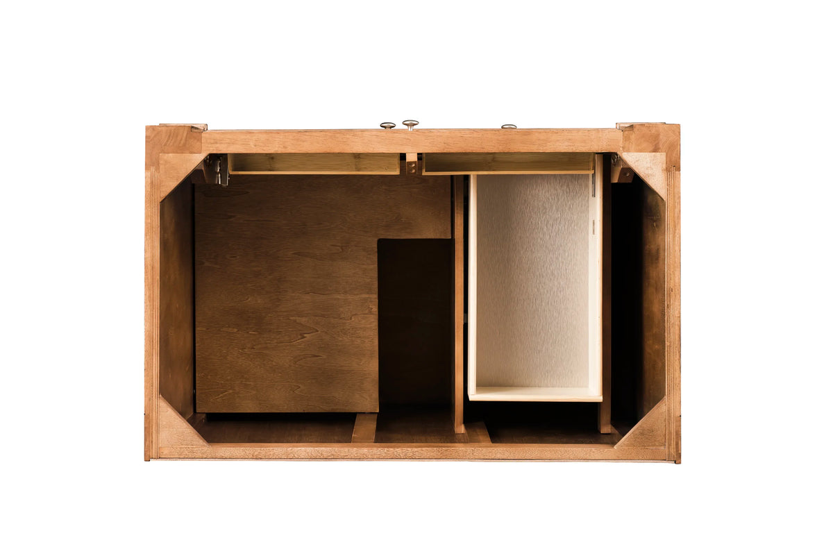 Bristol 36" Single Vanity Cabinet, Saddle Brown, view 2