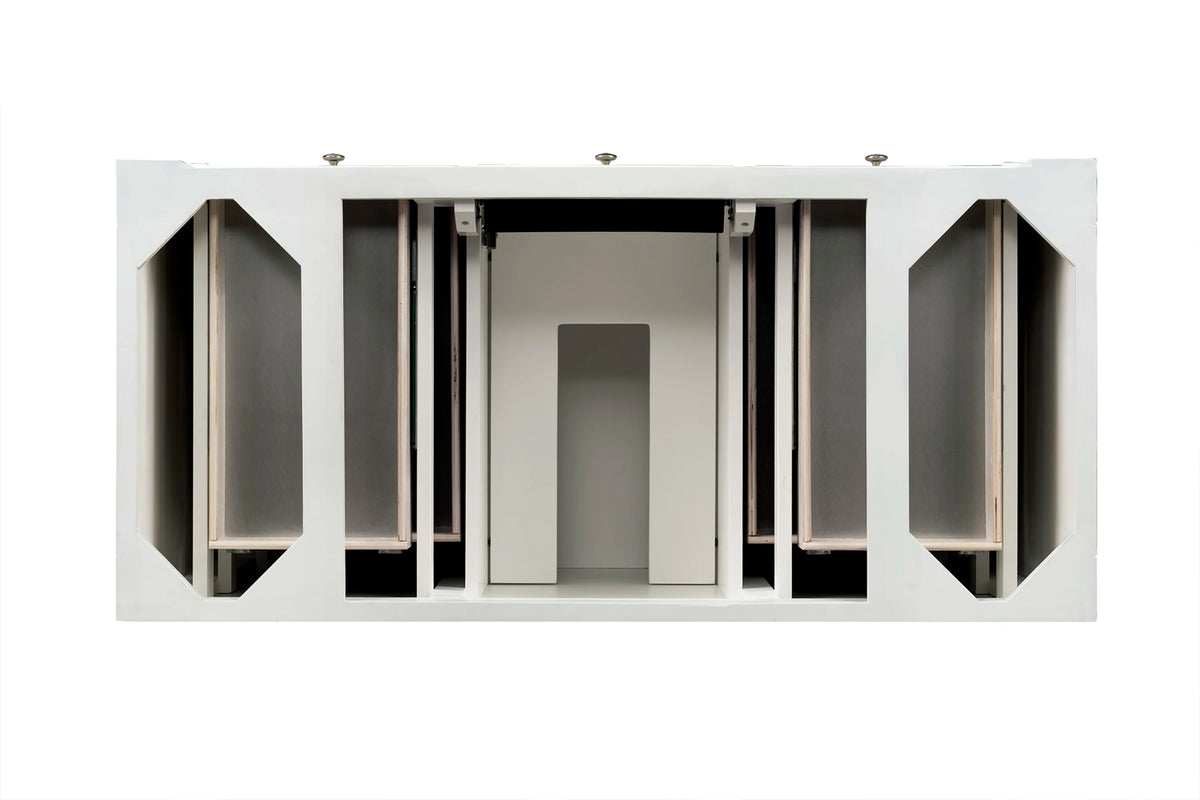Bristol 48" Single Vanity Cabinet, Bright White, view 2