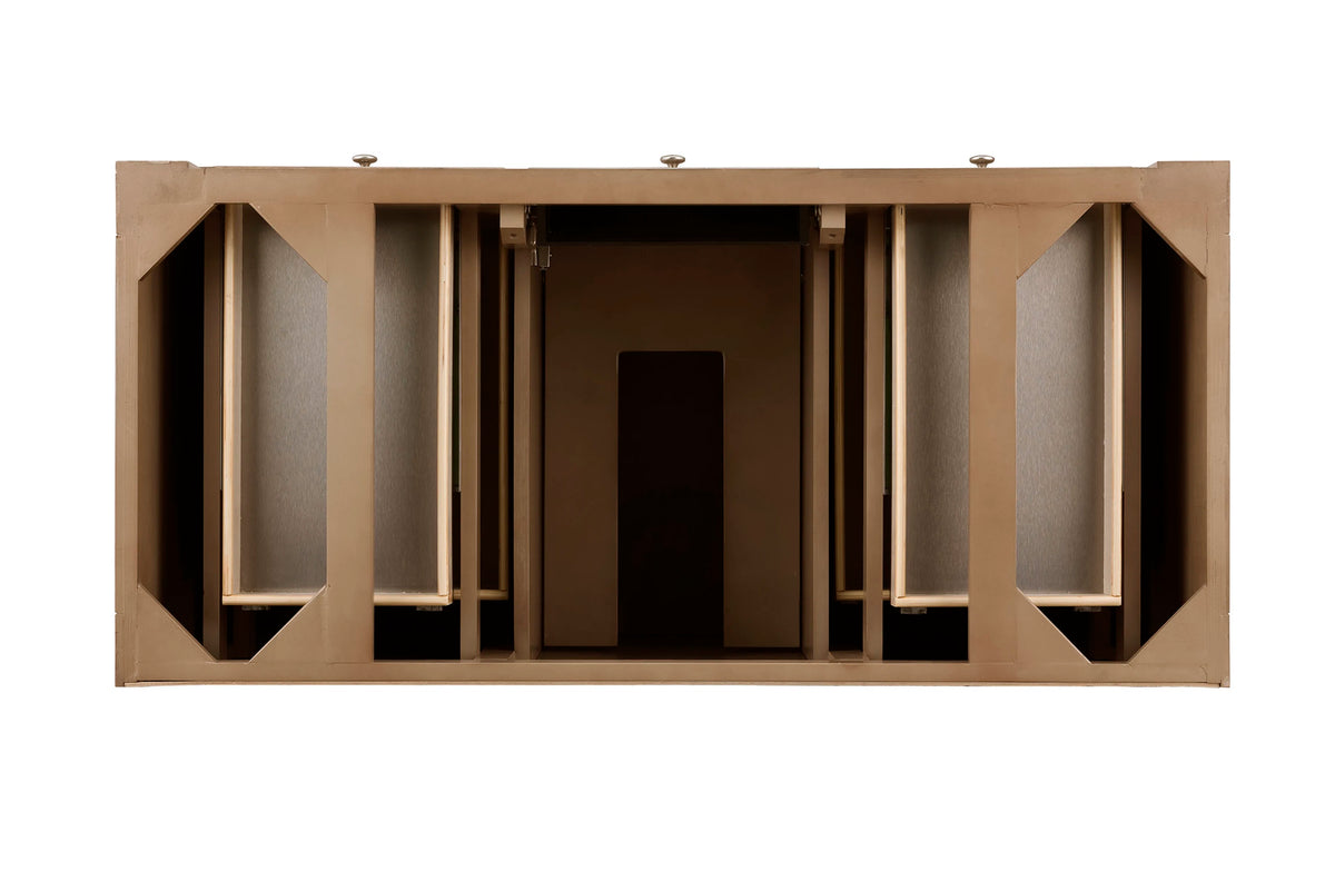 Bristol 48" Single Vanity Cabinet, Whitewashed Walnut, view 2