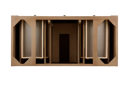 Bristol 48" Single Vanity Cabinet, Whitewashed Walnut, view 2