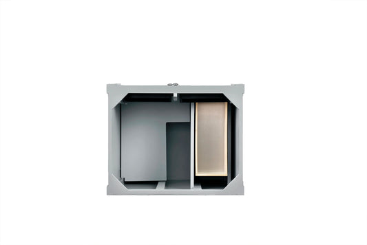 Brittany 30" Single Vanity Cabinet, Urban Gray, view 2