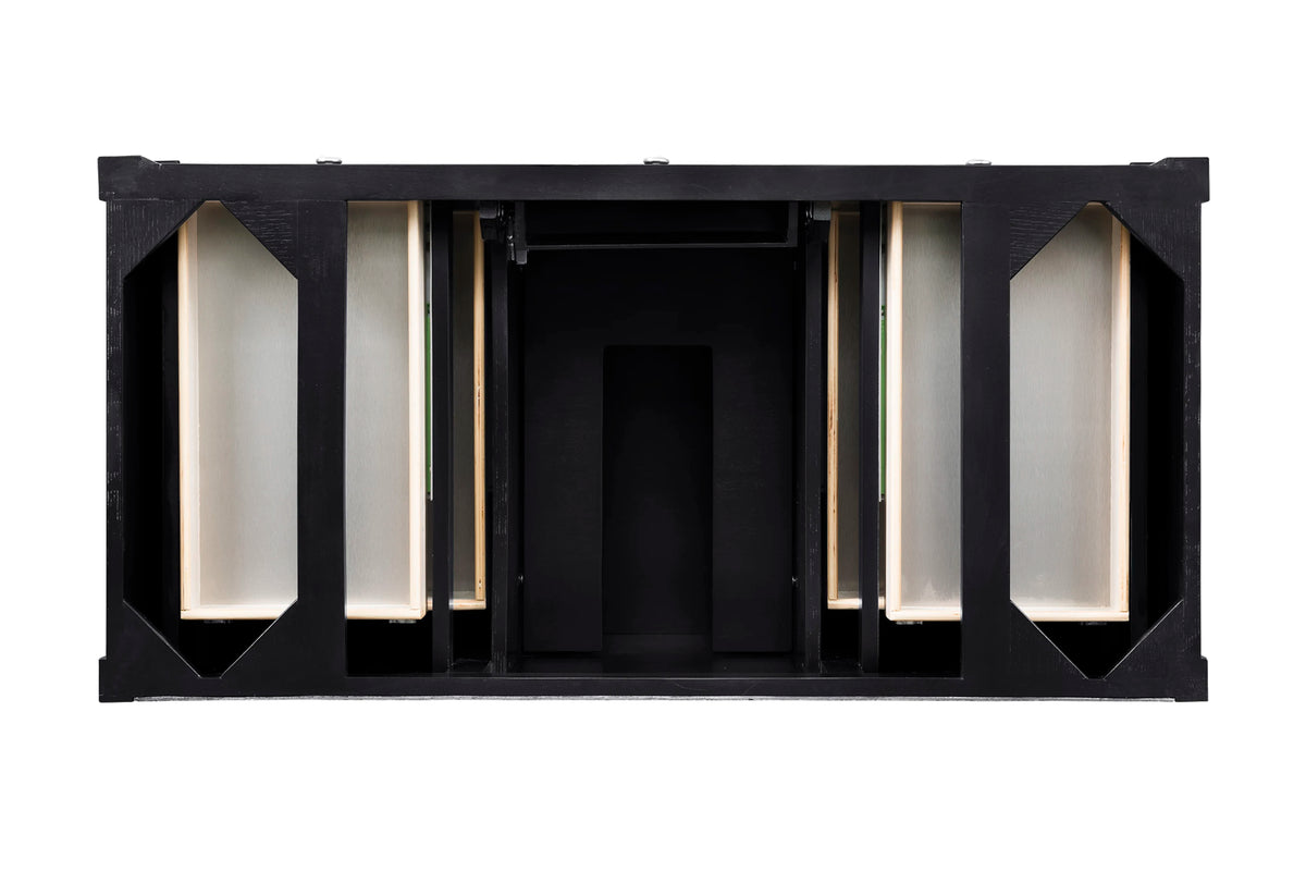 Brittany 48" Single Vanity Cabinet, Black Onyx, view 2