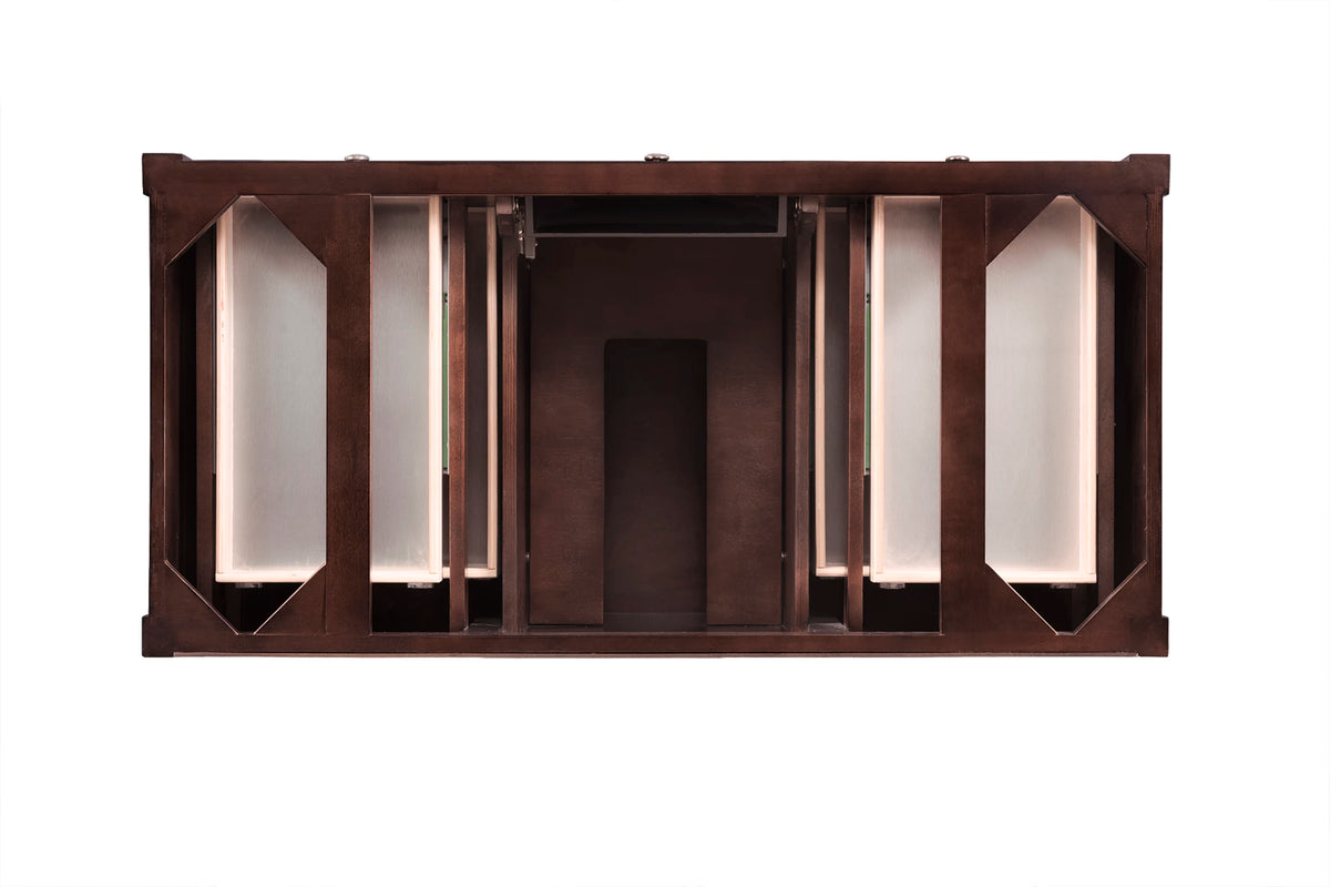 Brittany 48" Single Vanity Cabinet, Burnished Mahogany, view 2