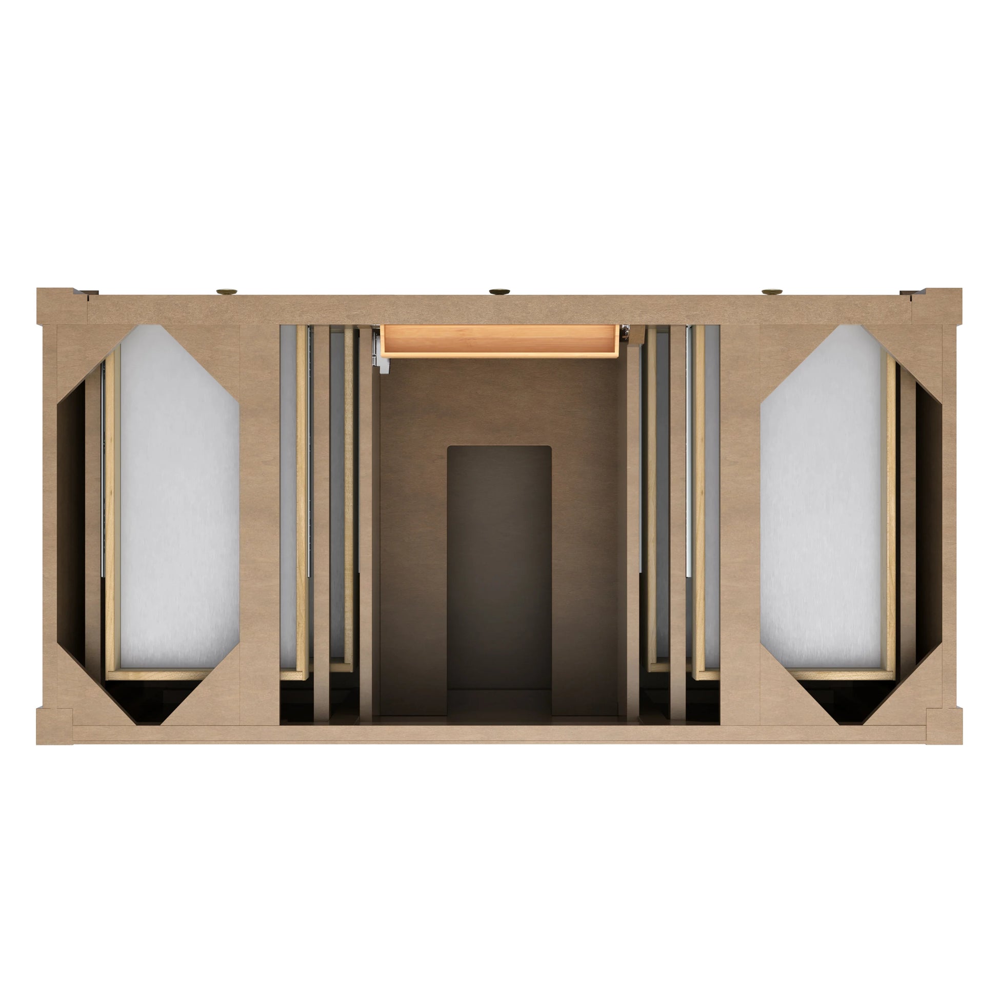 Renovate for Less Atlanta Brittany 48" Single Vanity Cabinet, Pecan, view 2