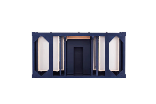Brittany 48" Single Vanity Cabinet, Victory Blue, view 2