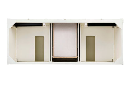 Brittany 60" Double Vanity in Bright White, view 2