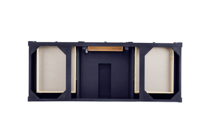 Brittany 60" Single Vanity Cabinet, Victory Blue, view 2