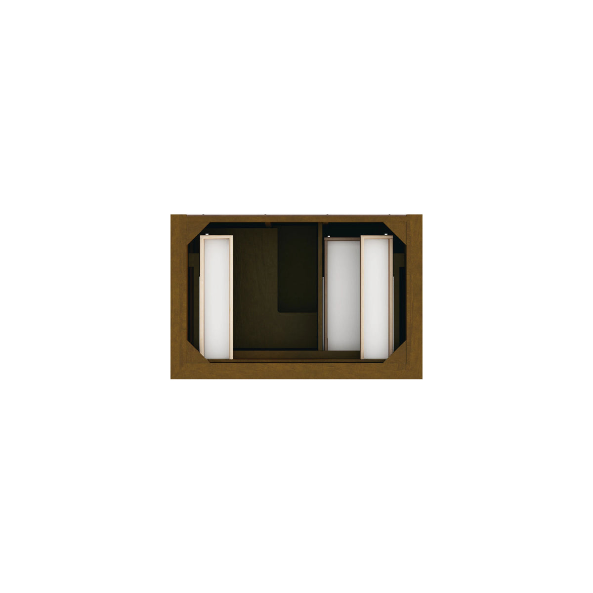 Brookfield 36" Single Vanity, Honey Oak, view 2