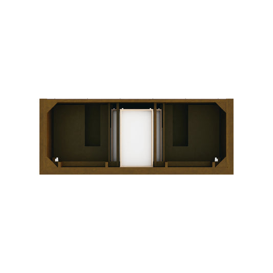 Brookfield 60" Double Vanity, Honey Oak, view 2