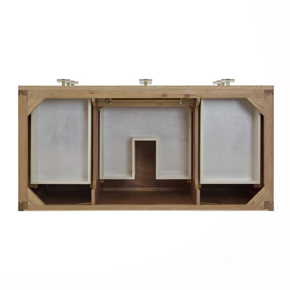 Celeste 48" Single Vanity, Sunwashed Oak with Embossed Shagreen, view 2