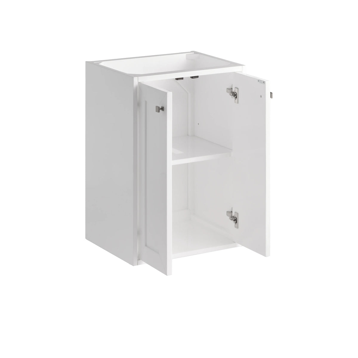 Chianti 20" Single Cabinet, Glossy White, view 3