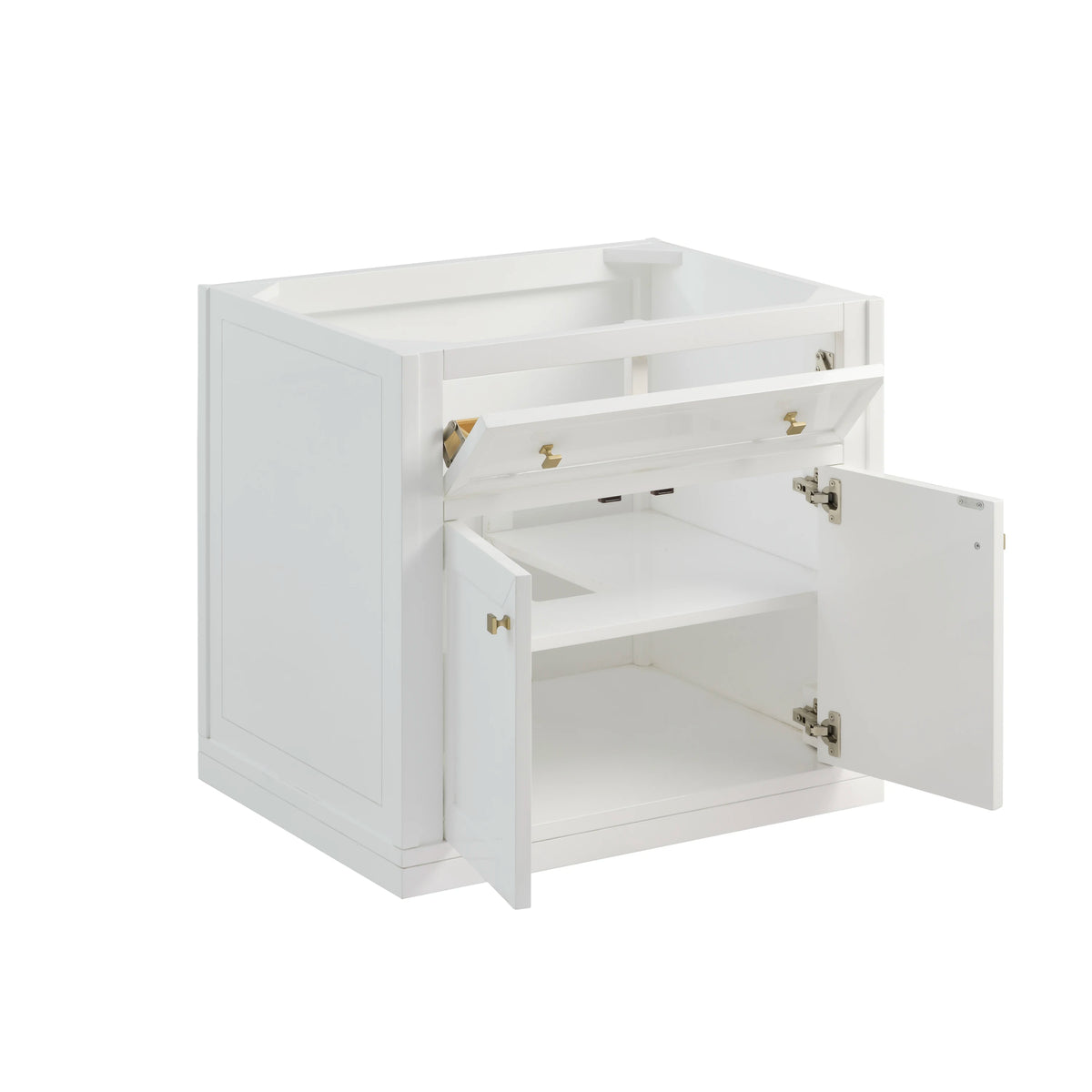 Chicago 30" Single Vanity, Glossy White, view 6