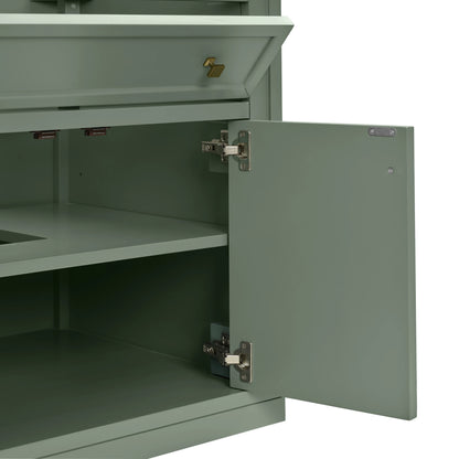 Chicago 30" Single Vanity, Smokey Celadon, view 8