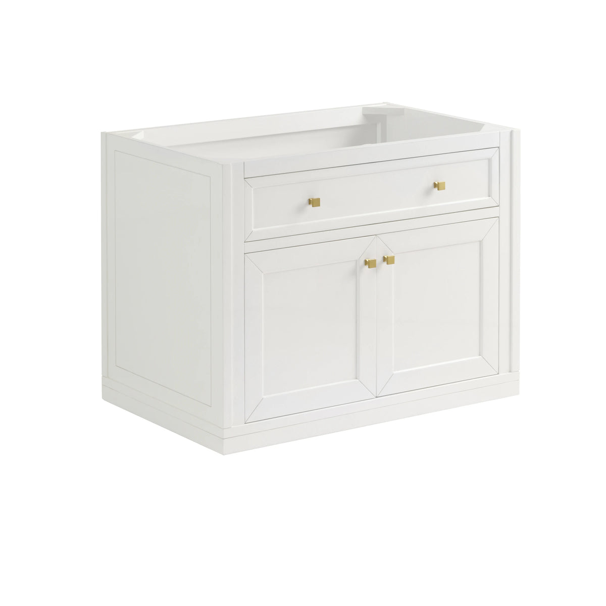 Chicago 36" Single Vanity, Glossy White, view 2