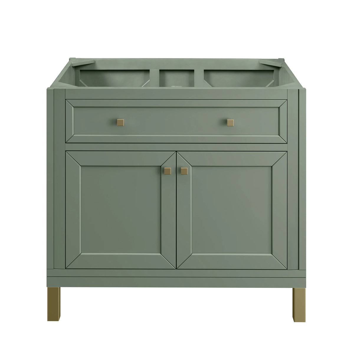 Chicago 36" Single Vanity, Smokey Celadon, view 4