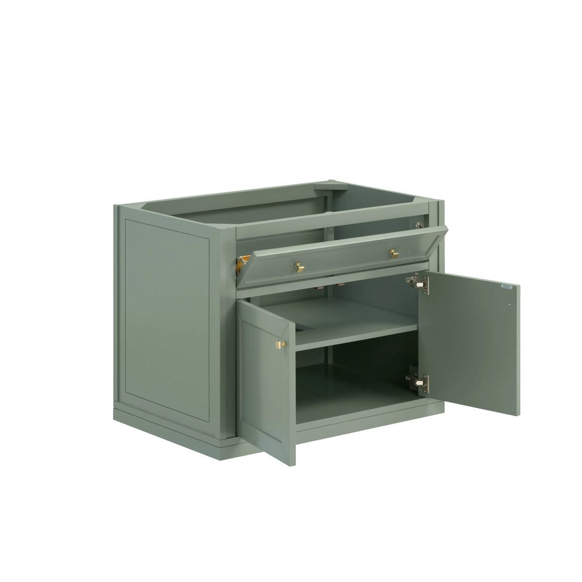 Chicago 36" Single Vanity, Smokey Celadon, view 6
