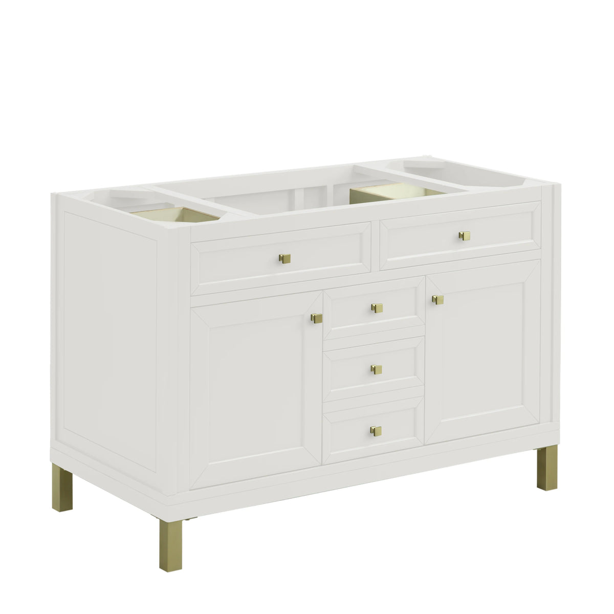 Chicago 48" Single Vanity, Glossy White