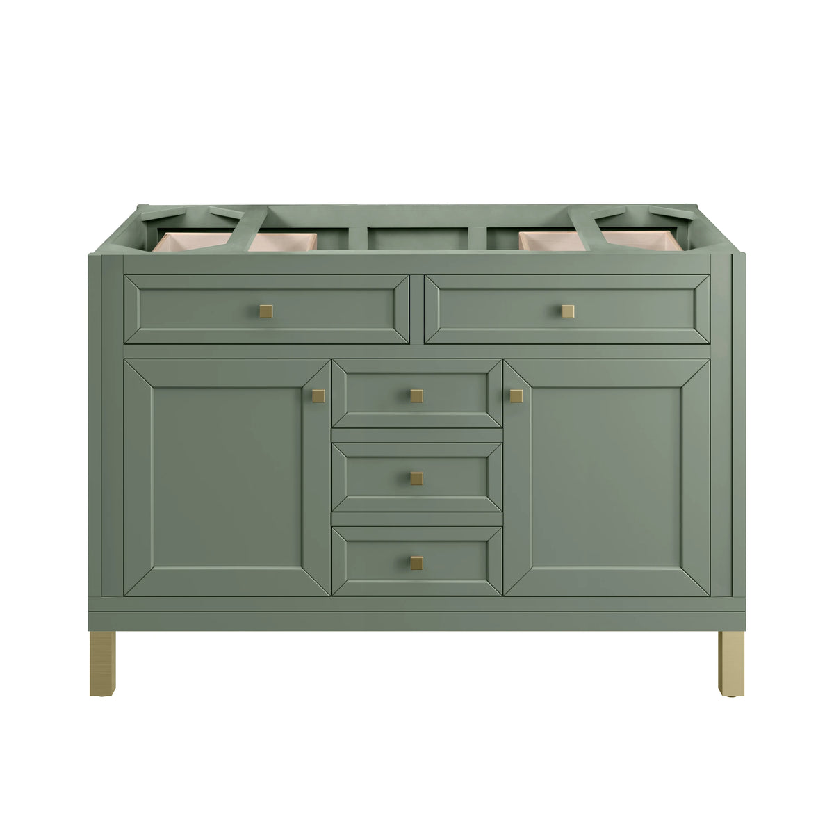 Chicago 48" Single Vanity, Smokey Celadon, view 3