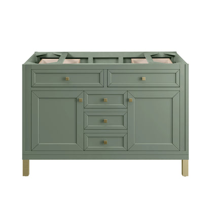 Chicago 48" Single Vanity, Smokey Celadon, view 3