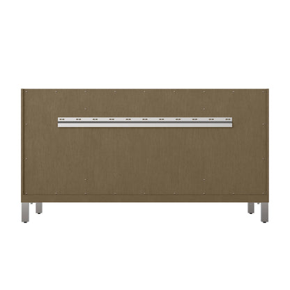 Chicago 60" Double Vanity, Walnut Whisper, view 5