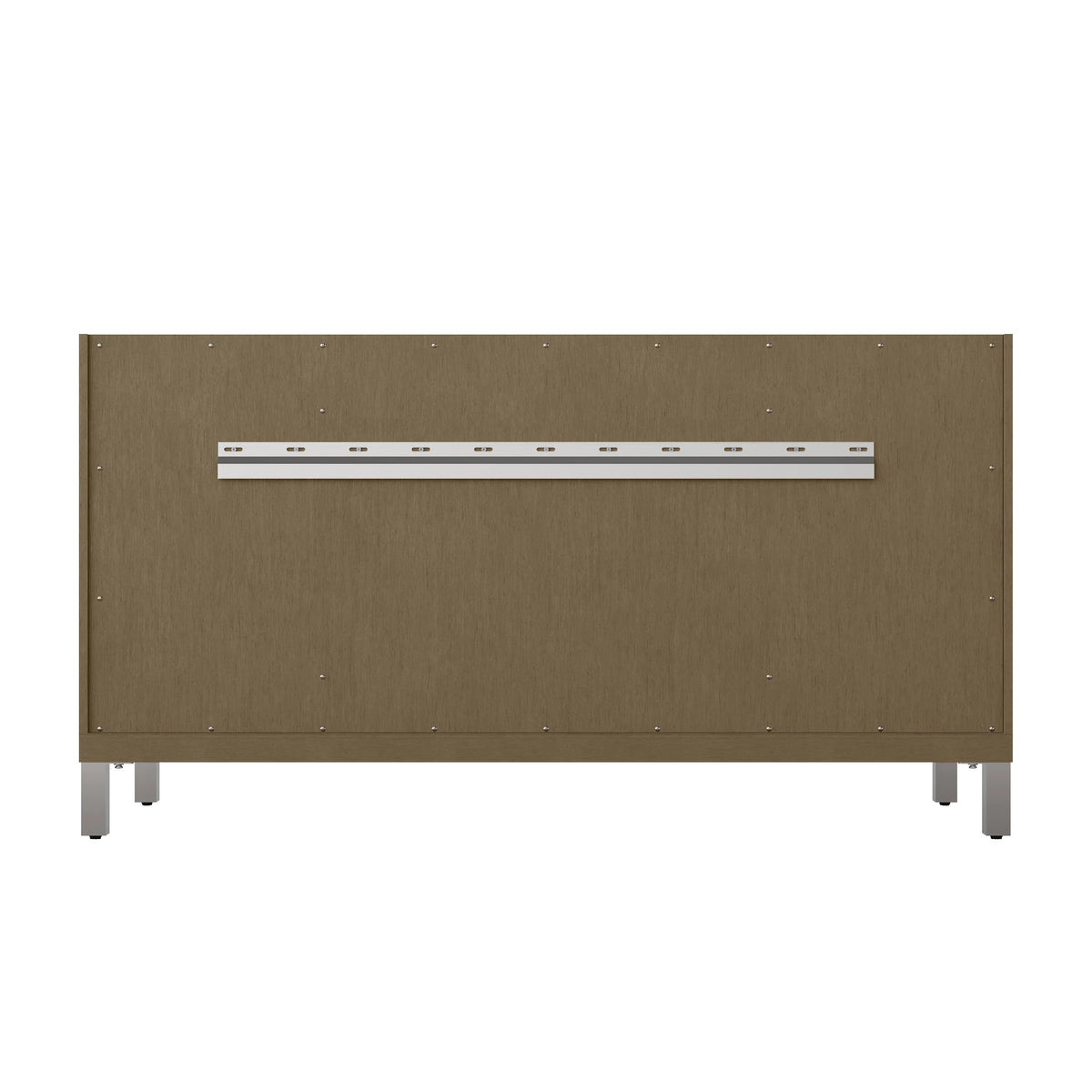 Chicago 60" Double Vanity, Walnut Whisper, view 5