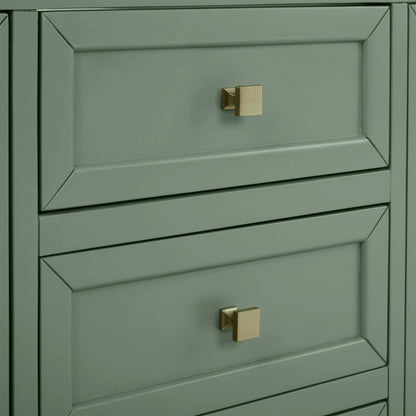 Chicago 72" Double Vanity, Smokey Celadon, view 7