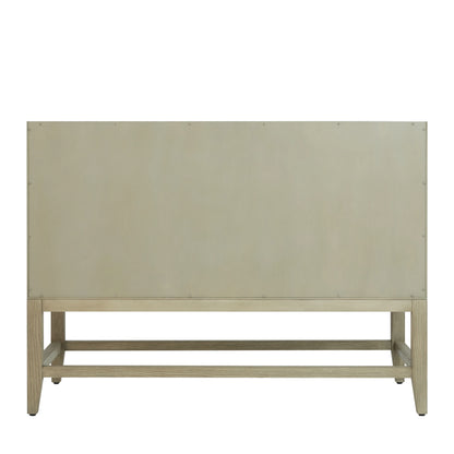 Emmeline 48" Single Vanity, Pebble Oak, view 4