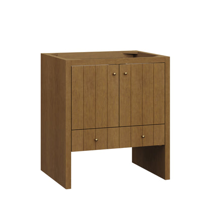 Renovate for Less Atlanta Hudson 30" Single Vanity Cabinet, Honey Oak