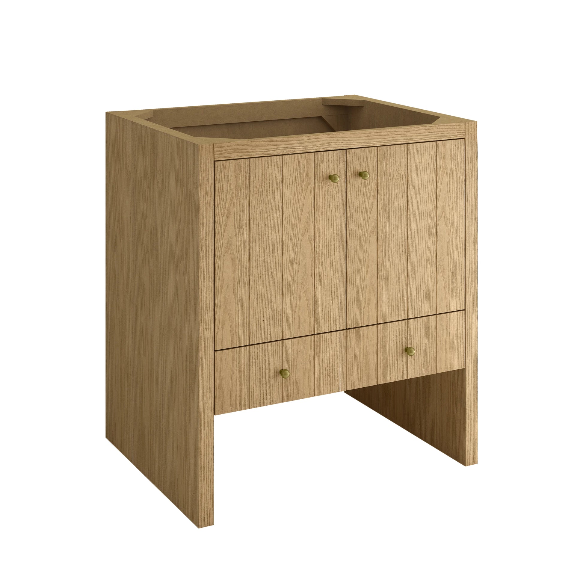 Renovate for Less Atlanta Hudson 30" Single Vanity Cabinet, Light Natural Oak