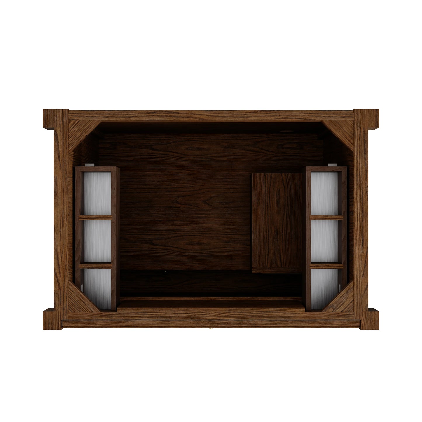 Renovate for Less Atlanta Kinnsden 36" Single Vanity Cabinet, Sable Oak, view 2