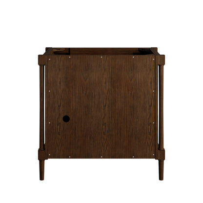 Renovate for Less Atlanta Kinnsden 36" Single Vanity Cabinet, Sable Oak, view 4