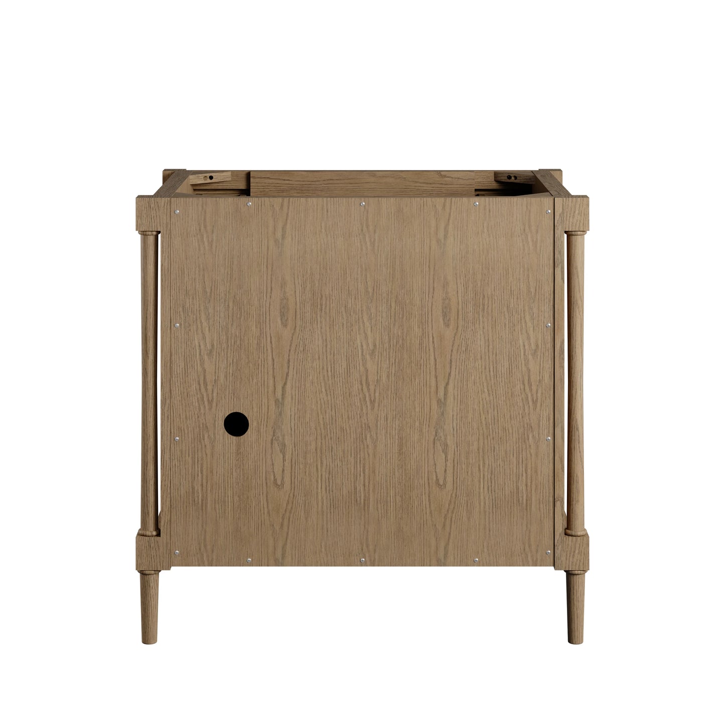 Renovate for Less Atlanta Kinnsden 36" Single Vanity Cabinet, Weathered Oak, view 4