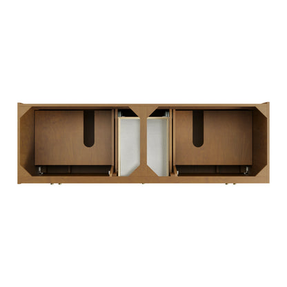 Renovate for Less Atlanta Laurent 72" Double Vanity Cabinet, Honey Oak, view 2