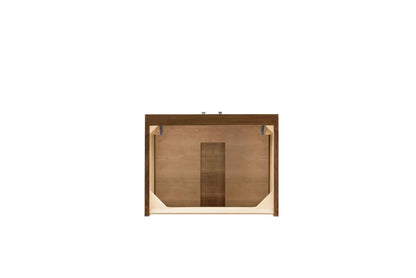 Linden 24" Single Vanity Cabinet, Mid-Century Walnut, view 2