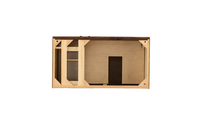 Linear 36" Single Vanity Cabinet, Mid-Century Walnut, view 2
