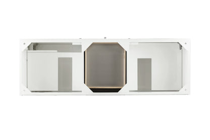 Renovate for Less Atlanta Linear 59" Double Vanity, Glossy White, view 2