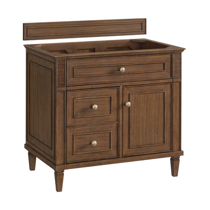 Lorelai 36" Single Vanity, Mid-Century Walnut
