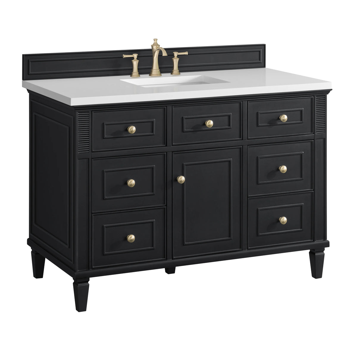Lorelai 48" Single Vanity, Black Onyx, view 5