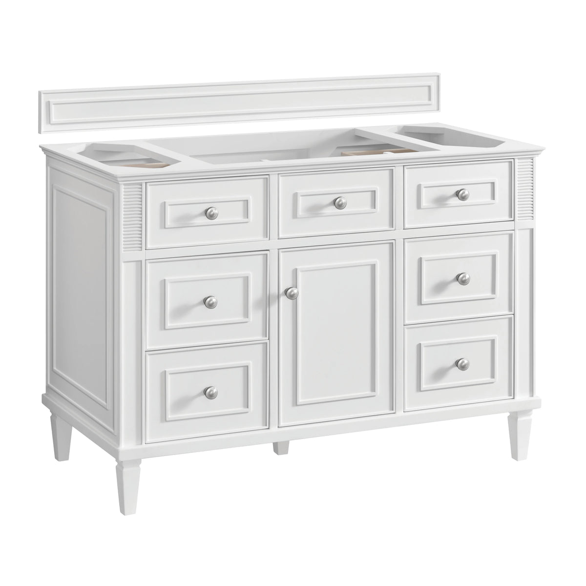 Lorelai 48" Single Vanity, Bright White