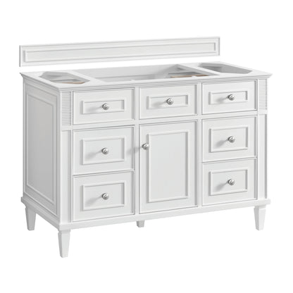 Lorelai 48" Single Vanity, Bright White